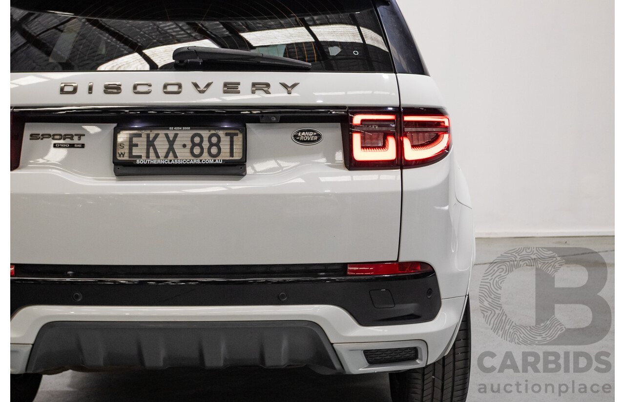 10/2020 Land Rover Discovery Sport D180 R-Dynamic SE (AWD) L550 MY20.5 4d Wagon Fuji White Turbo 2.0L - 7 Seater