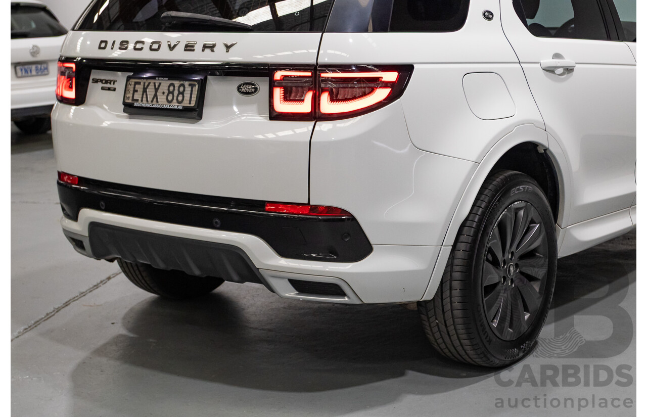 10/2020 Land Rover Discovery Sport D180 R-Dynamic SE (AWD) L550 MY20.5 4d Wagon Fuji White Turbo 2.0L - 7 Seater