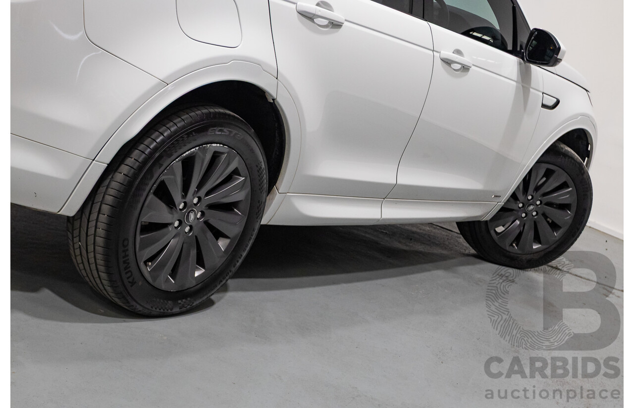 10/2020 Land Rover Discovery Sport D180 R-Dynamic SE (AWD) L550 MY20.5 4d Wagon Fuji White Turbo 2.0L - 7 Seater