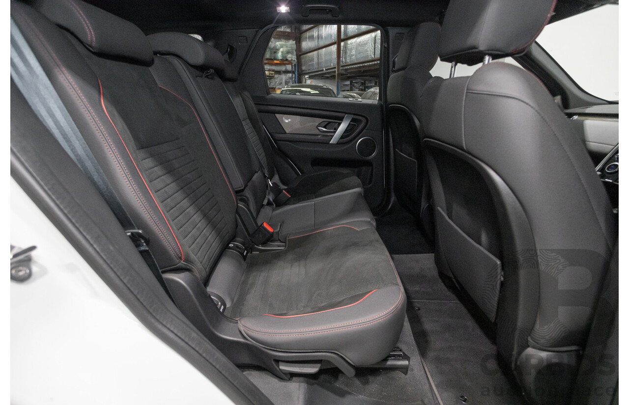 10/2020 Land Rover Discovery Sport D180 R-Dynamic SE (AWD) L550 MY20.5 4d Wagon Fuji White Turbo 2.0L - 7 Seater