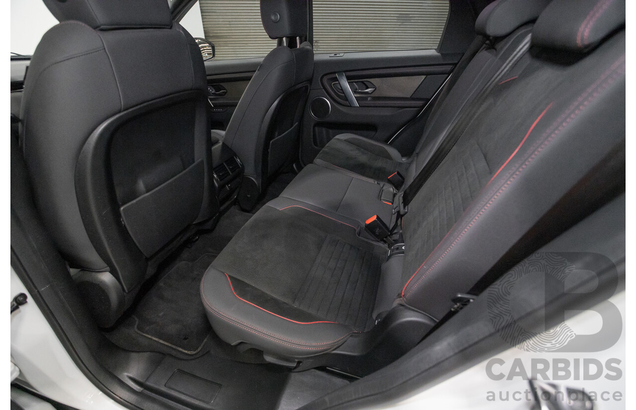 10/2020 Land Rover Discovery Sport D180 R-Dynamic SE (AWD) L550 MY20.5 4d Wagon Fuji White Turbo 2.0L - 7 Seater