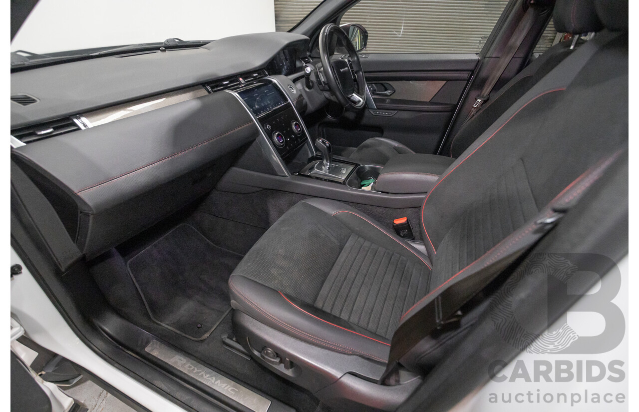 10/2020 Land Rover Discovery Sport D180 R-Dynamic SE (AWD) L550 MY20.5 4d Wagon Fuji White Turbo 2.0L - 7 Seater