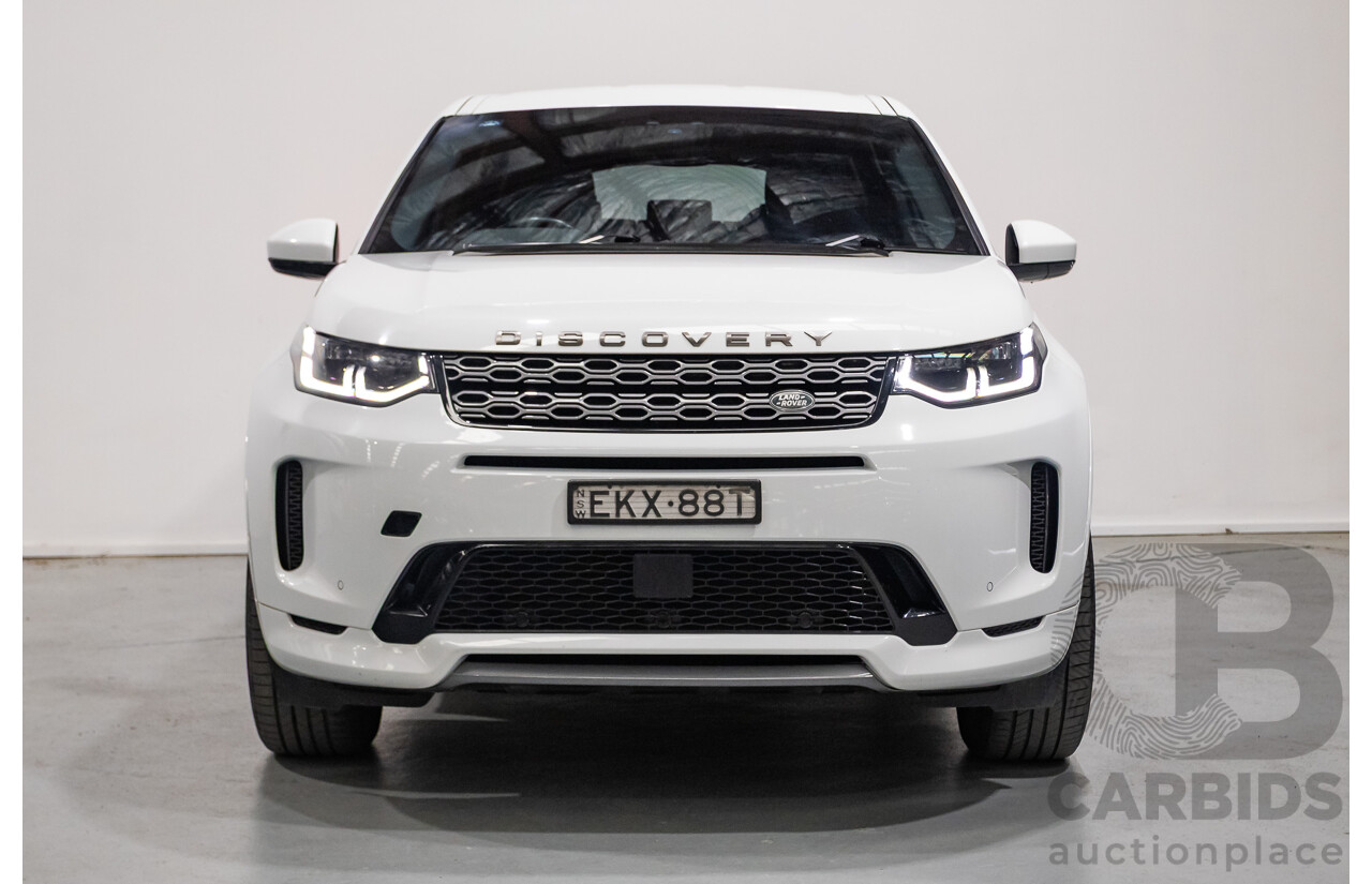 10/2020 Land Rover Discovery Sport D180 R-Dynamic SE (AWD) L550 MY20.5 4d Wagon Fuji White Turbo 2.0L - 7 Seater