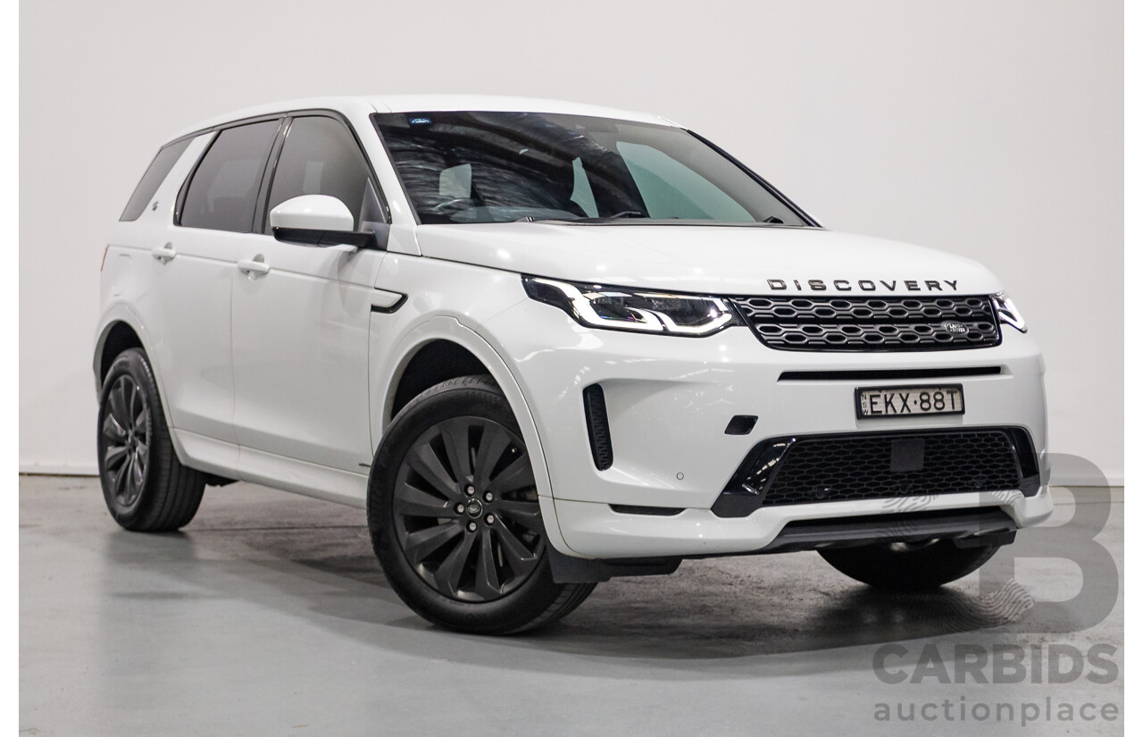 10/2020 Land Rover Discovery Sport D180 R-Dynamic SE (AWD) L550 MY20.5 4d Wagon Fuji White Turbo 2.0L - 7 Seater