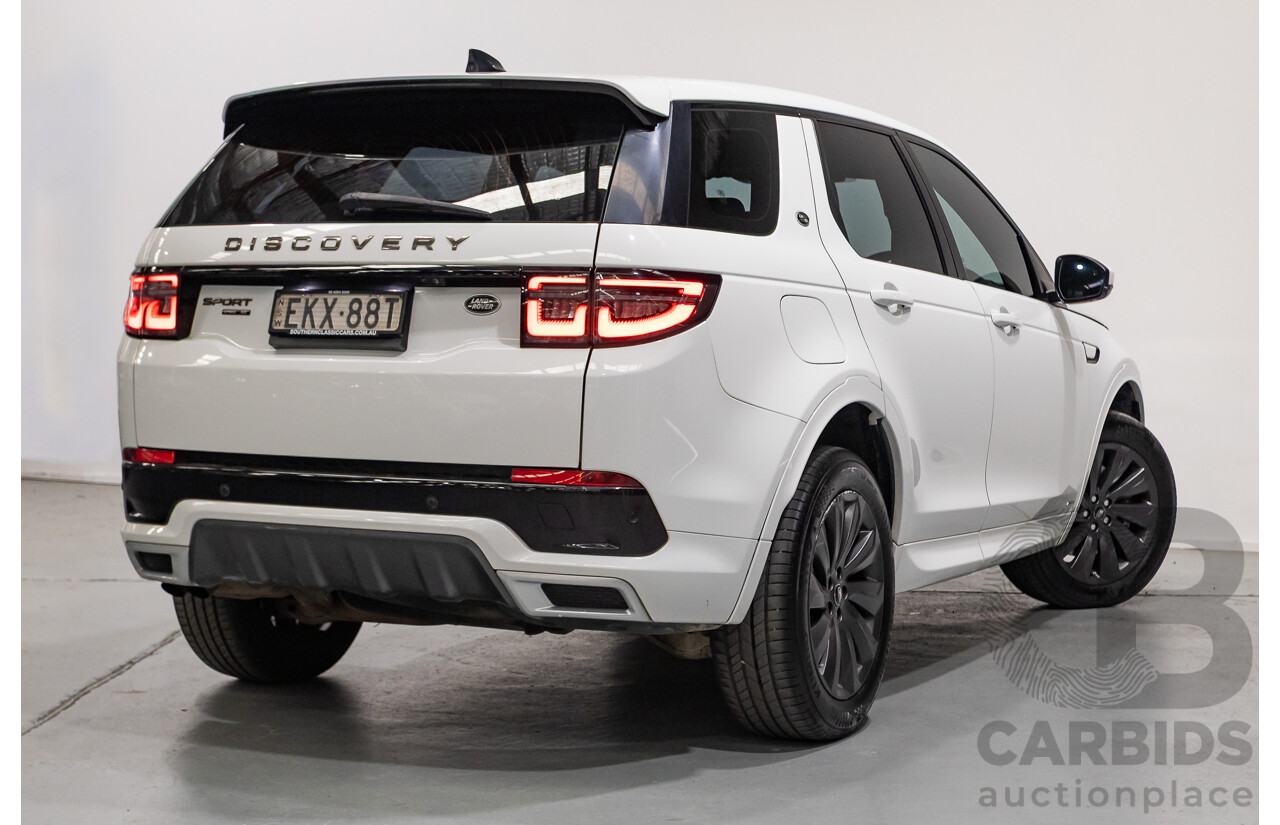 10/2020 Land Rover Discovery Sport D180 R-Dynamic SE (AWD) L550 MY20.5 4d Wagon Fuji White Turbo 2.0L - 7 Seater