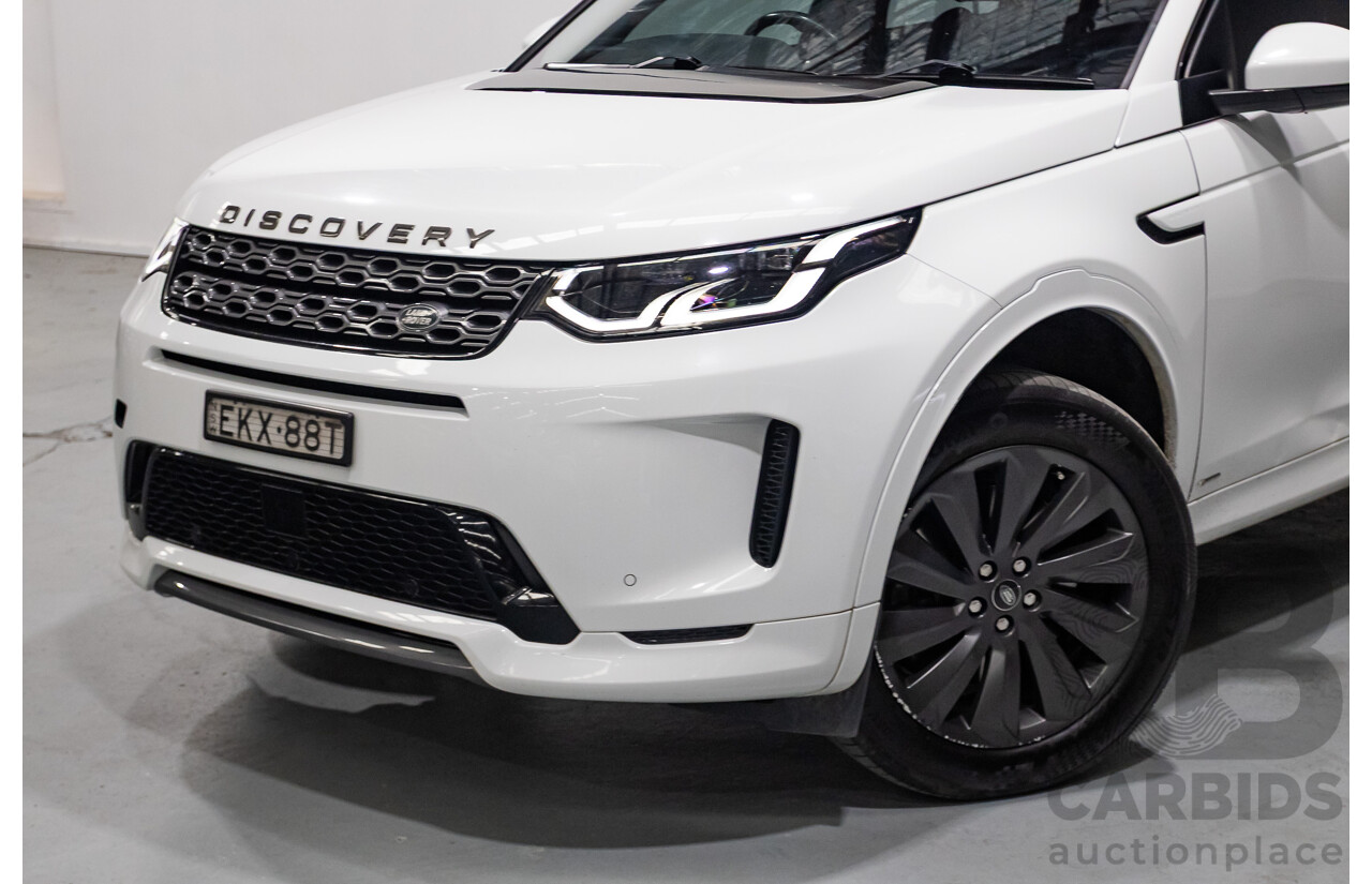 10/2020 Land Rover Discovery Sport D180 R-Dynamic SE (AWD) L550 MY20.5 4d Wagon Fuji White Turbo 2.0L - 7 Seater
