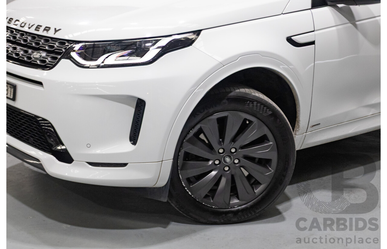 10/2020 Land Rover Discovery Sport D180 R-Dynamic SE (AWD) L550 MY20.5 4d Wagon Fuji White Turbo 2.0L - 7 Seater
