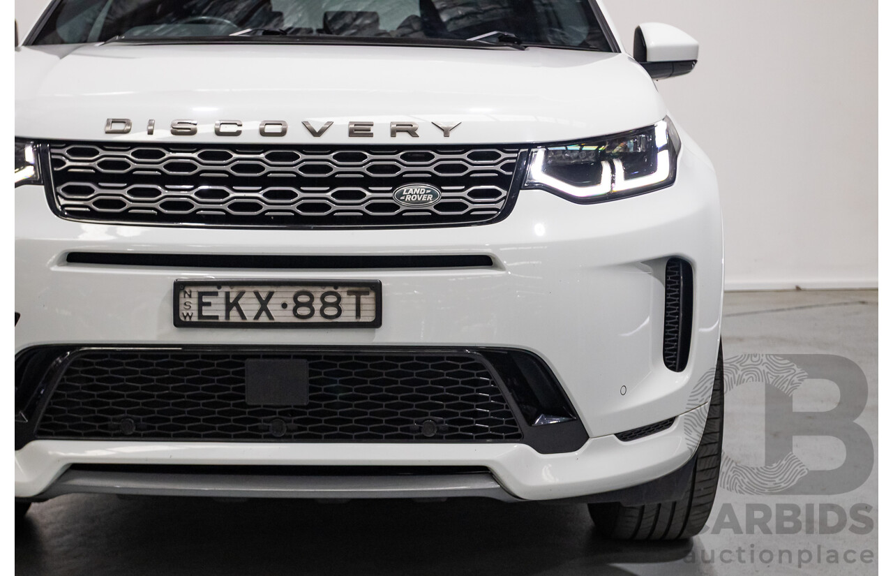 10/2020 Land Rover Discovery Sport D180 R-Dynamic SE (AWD) L550 MY20.5 4d Wagon Fuji White Turbo 2.0L - 7 Seater