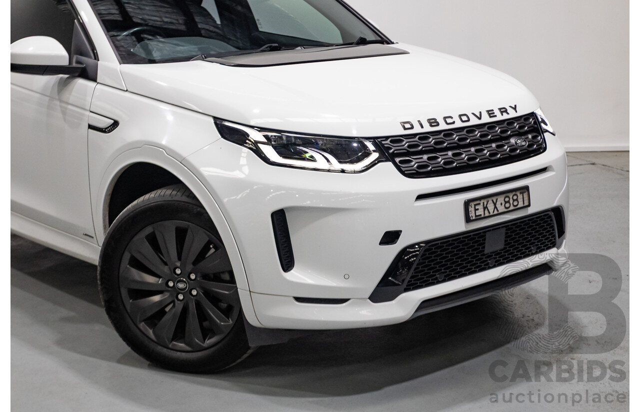 10/2020 Land Rover Discovery Sport D180 R-Dynamic SE (AWD) L550 MY20.5 4d Wagon Fuji White Turbo 2.0L - 7 Seater