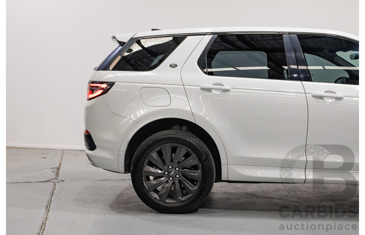 10/2020 Land Rover Discovery Sport D180 R-Dynamic SE (AWD) L550 MY20.5 4d Wagon Fuji White Turbo 2.0L - 7 Seater