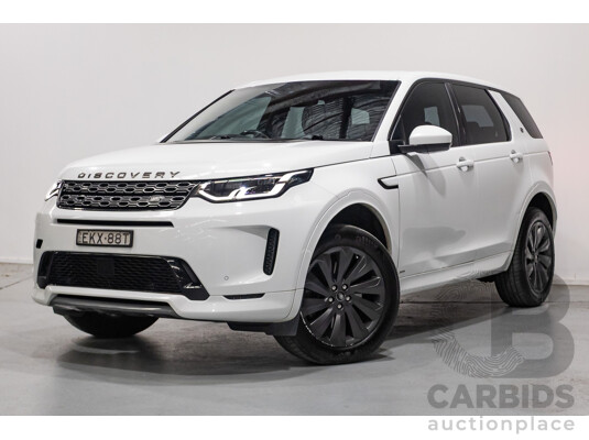 10/2020 Land Rover Discovery Sport D180 R-Dynamic SE (AWD) L550 MY20.5 4d Wagon Fuji White Turbo 2.0L - 7 Seater