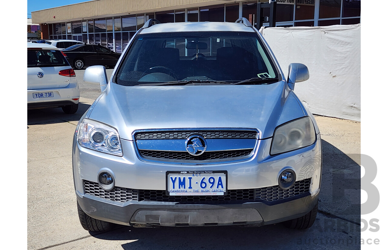 02/2008 Holden Captiva CX (4x4) CG MY08 4d Wagon Silver 3.2L