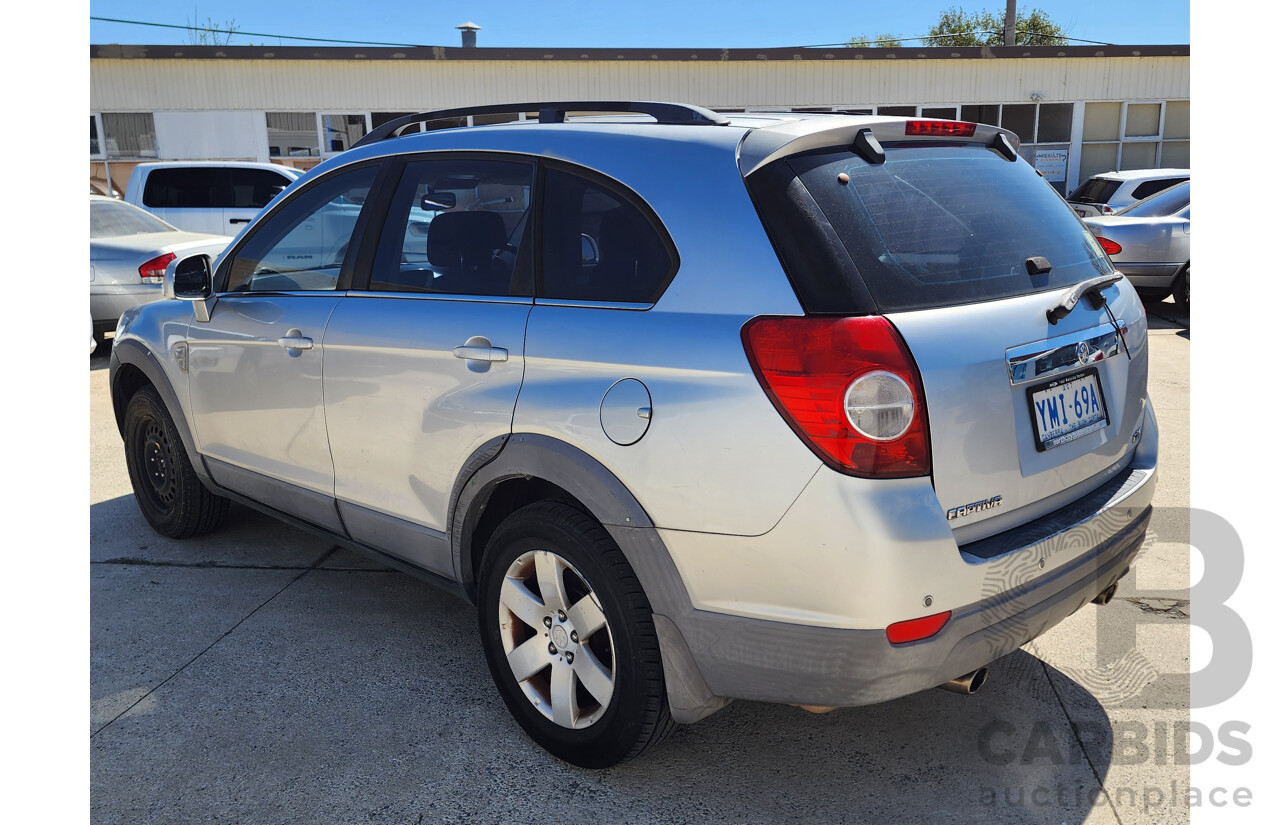 02/2008 Holden Captiva CX (4x4) CG MY08 4d Wagon Silver 3.2L