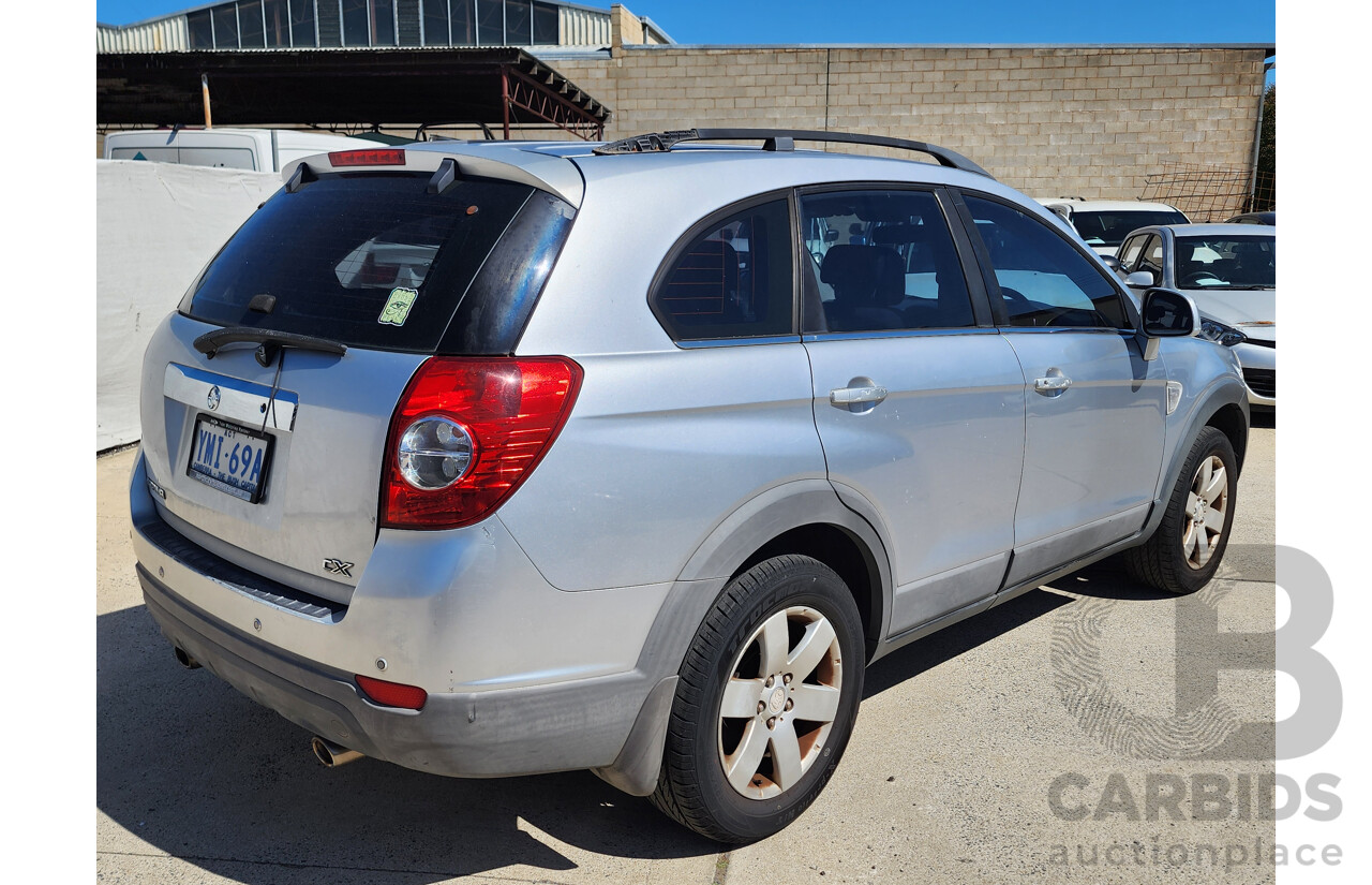 02/2008 Holden Captiva CX (4x4) CG MY08 4d Wagon Silver 3.2L