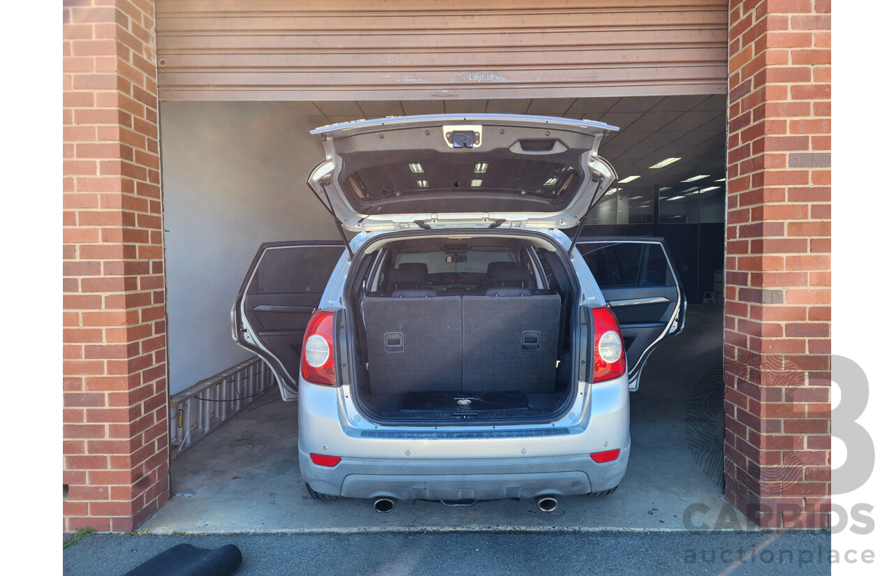 02/2008 Holden Captiva CX (4x4) CG MY08 4d Wagon Silver 3.2L