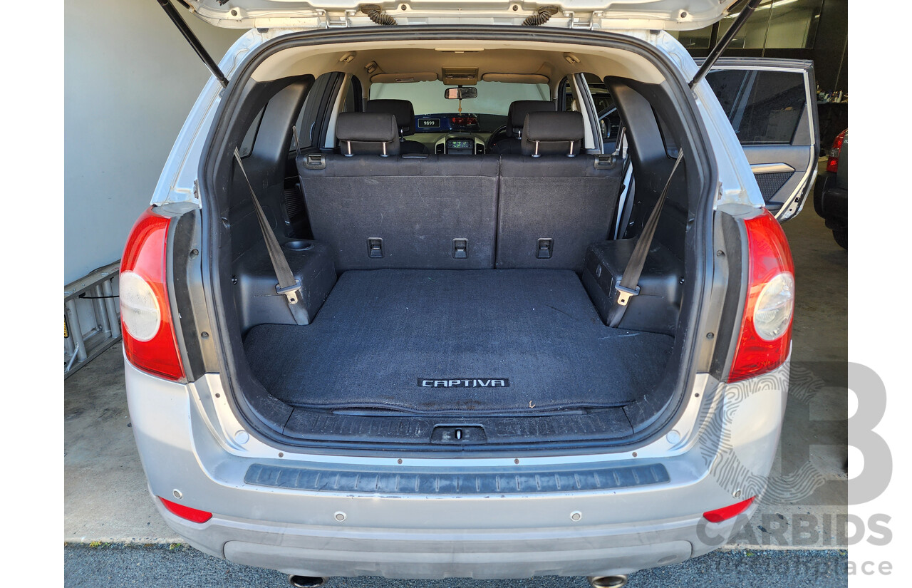 02/2008 Holden Captiva CX (4x4) CG MY08 4d Wagon Silver 3.2L