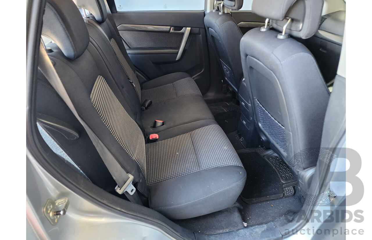 02/2008 Holden Captiva CX (4x4) CG MY08 4d Wagon Silver 3.2L