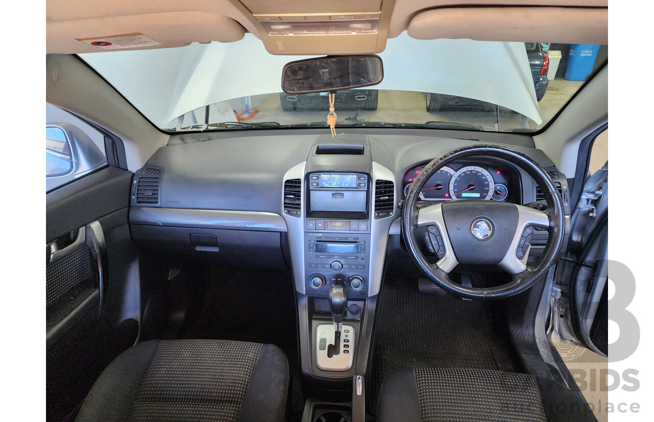 02/2008 Holden Captiva CX (4x4) CG MY08 4d Wagon Silver 3.2L