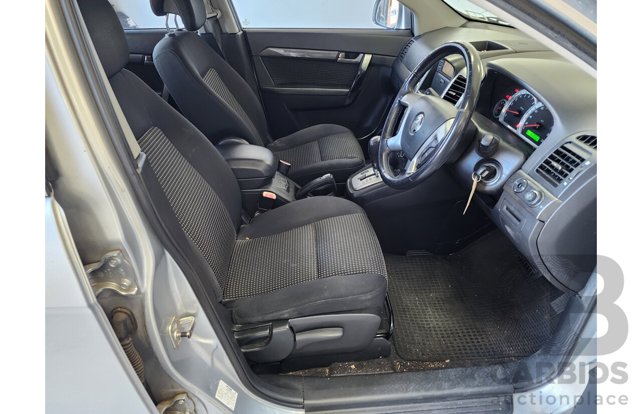 02/2008 Holden Captiva CX (4x4) CG MY08 4d Wagon Silver 3.2L