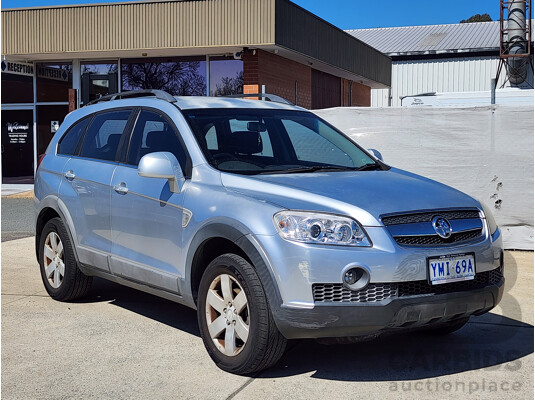 02/2008 Holden Captiva CX (4x4) CG MY08 4d Wagon Silver 3.2L