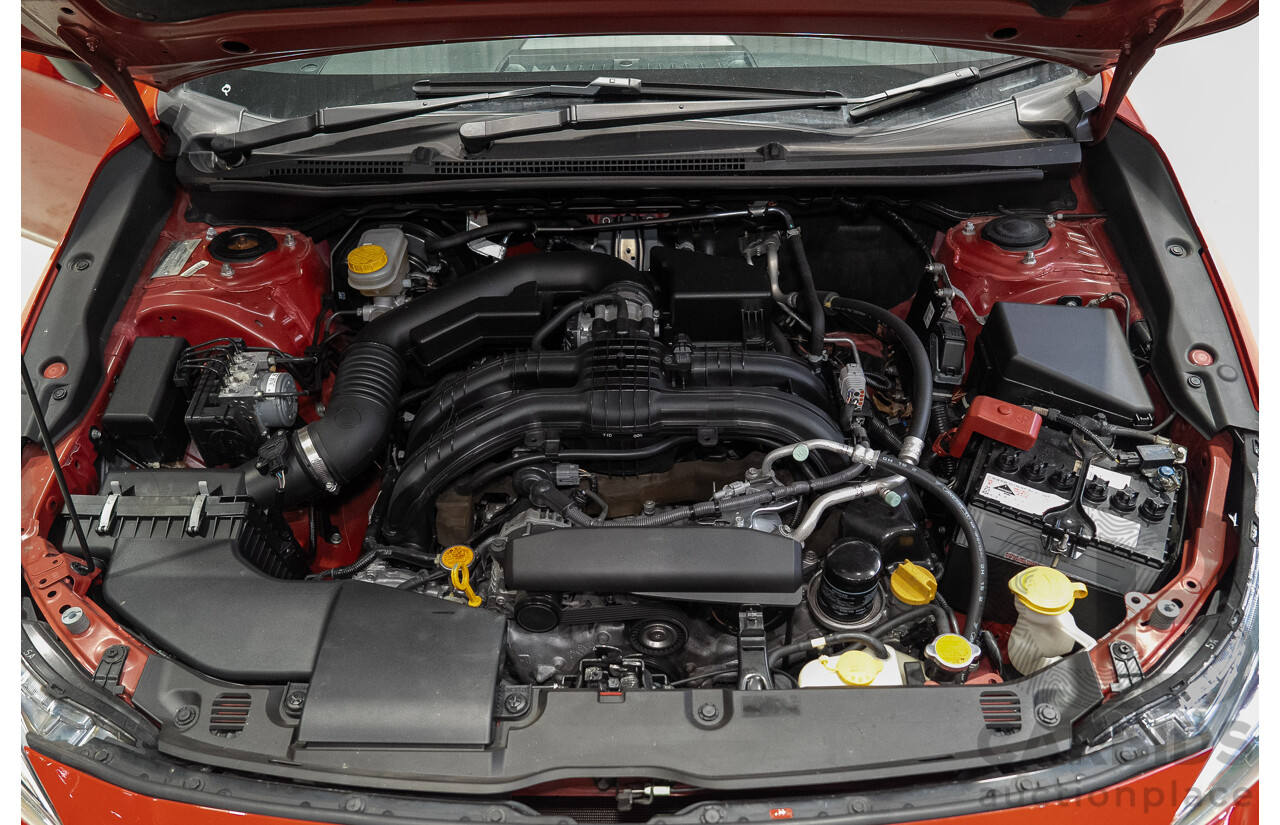 01/2018 Subaru Impreza 2.0i (AWD) MY18 5d Hatchback Red 2.0L