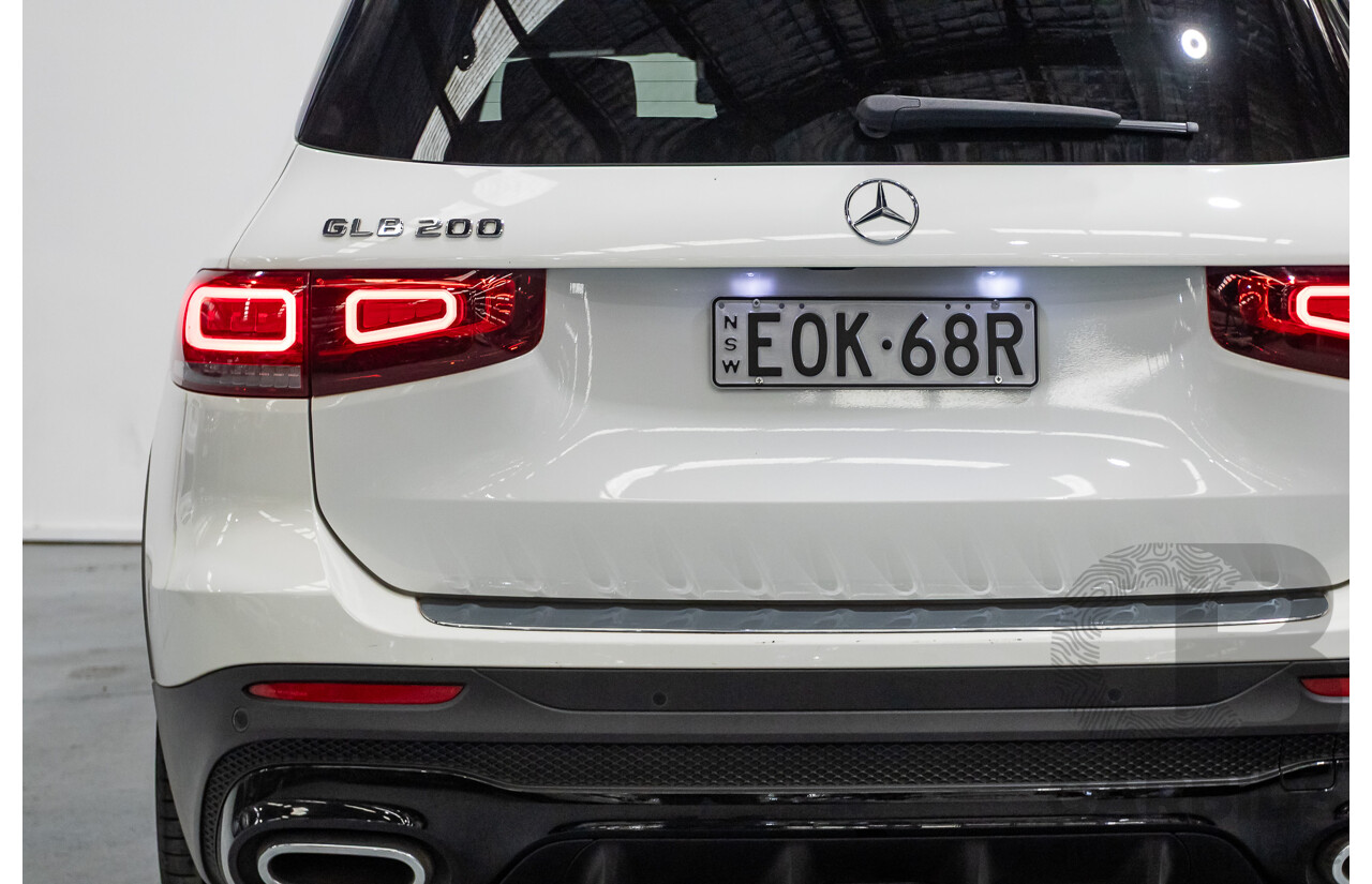 7/2021 Mercedes-Benz GLB 200 AMG Pack X247 MY21.5 4d Wagon Polar White Turbo 1.3L