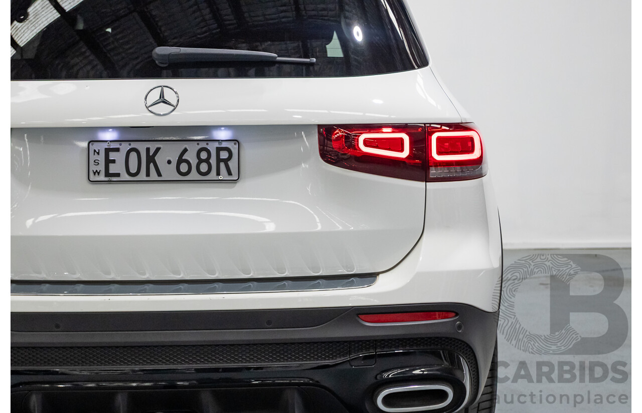7/2021 Mercedes-Benz GLB 200 AMG Pack X247 MY21.5 4d Wagon Polar White Turbo 1.3L