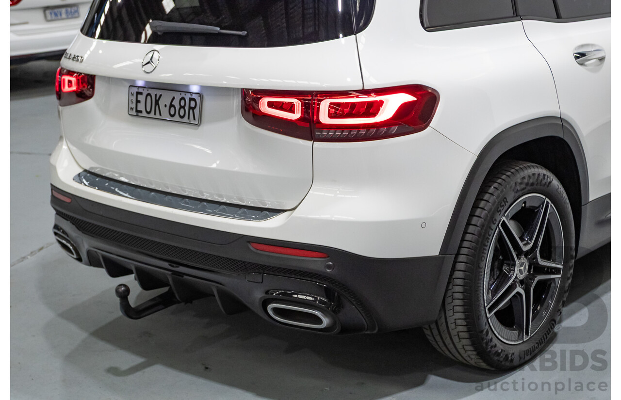 7/2021 Mercedes-Benz GLB 200 AMG Pack X247 MY21.5 4d Wagon Polar White Turbo 1.3L