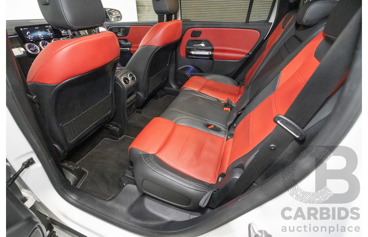 7/2021 Mercedes-Benz GLB 200 AMG Pack X247 MY21.5 4d Wagon Polar White Turbo 1.3L