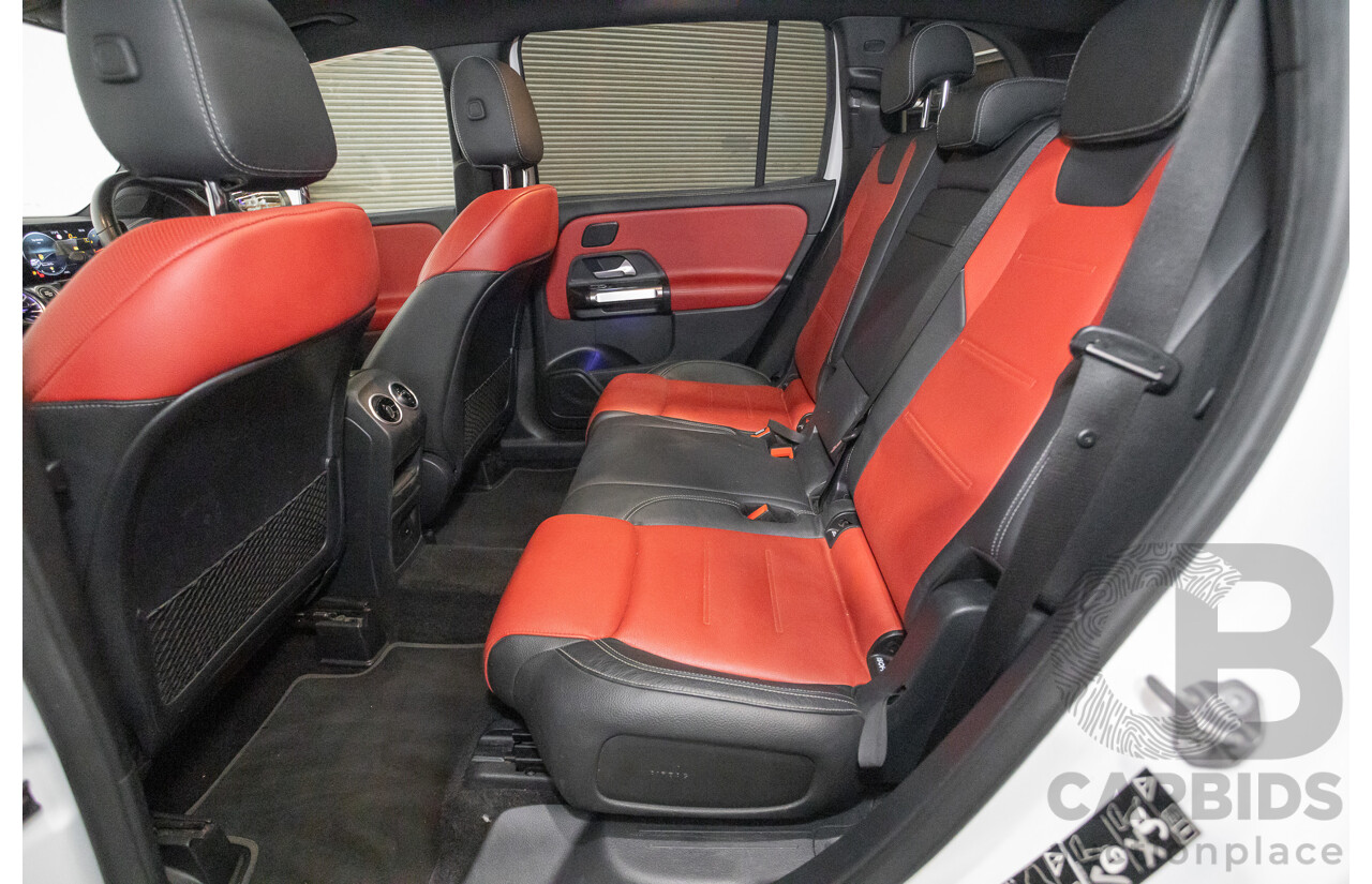 7/2021 Mercedes-Benz GLB 200 AMG Pack X247 MY21.5 4d Wagon Polar White Turbo 1.3L