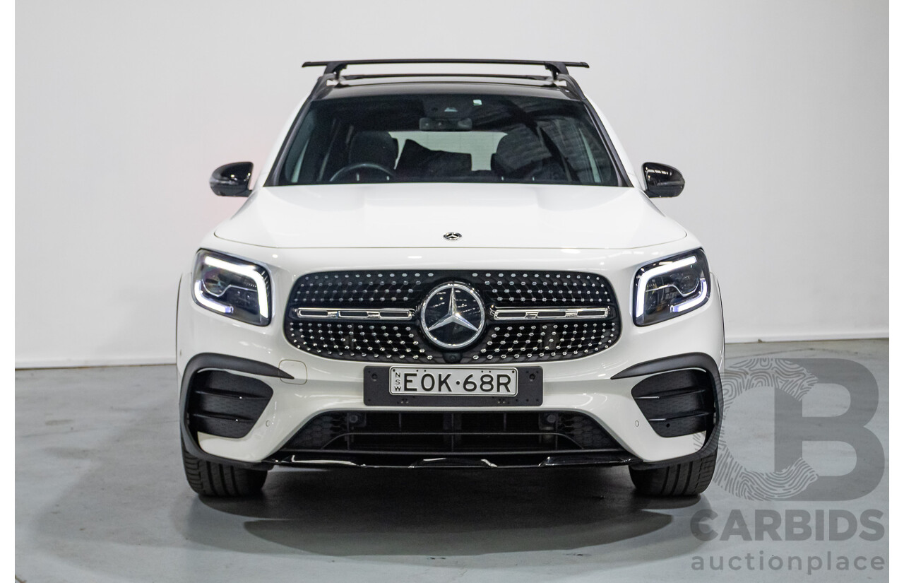 7/2021 Mercedes-Benz GLB 200 AMG Pack X247 MY21.5 4d Wagon Polar White Turbo 1.3L