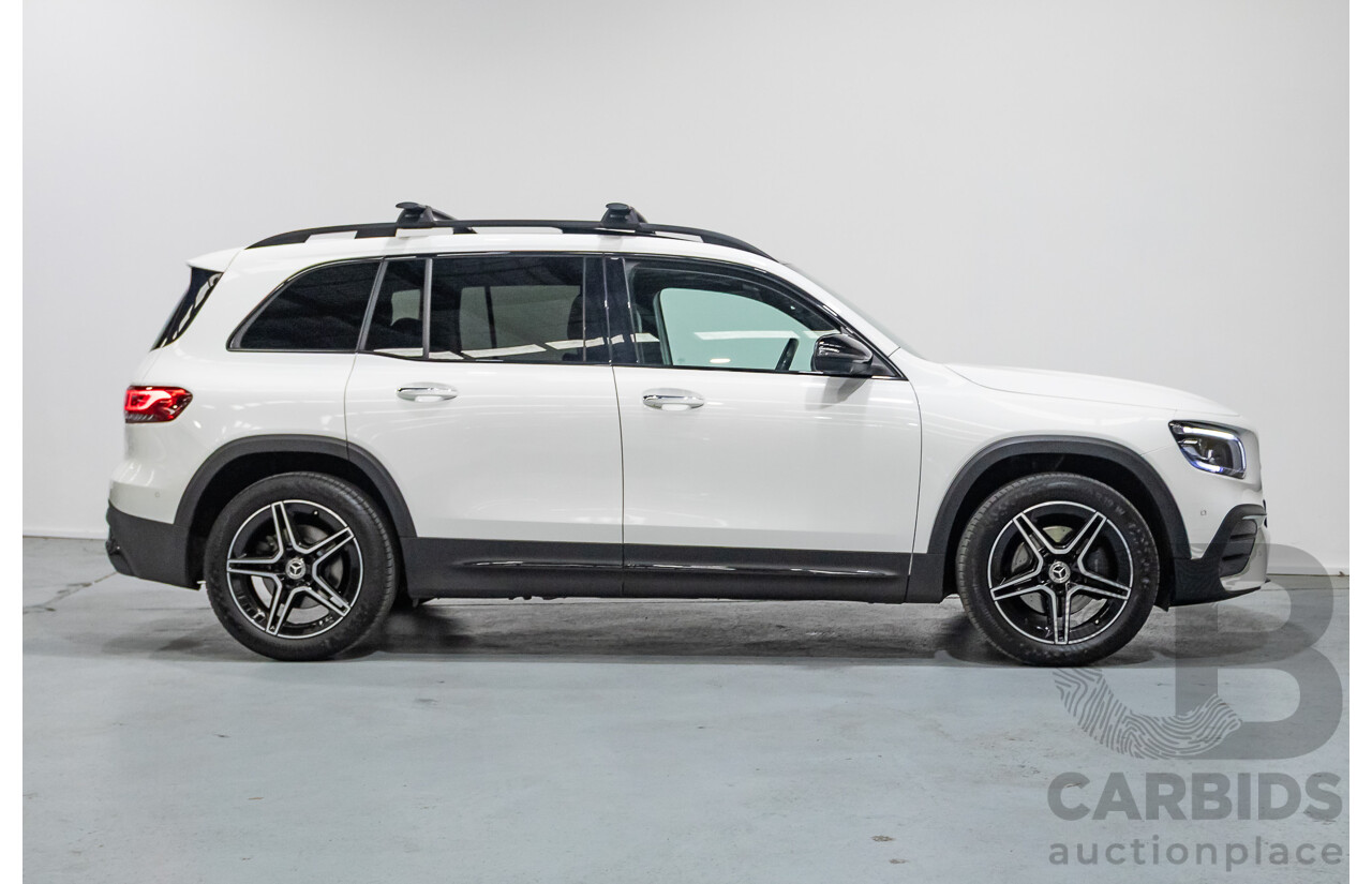 7/2021 Mercedes-Benz GLB 200 AMG Pack X247 MY21.5 4d Wagon Polar White Turbo 1.3L
