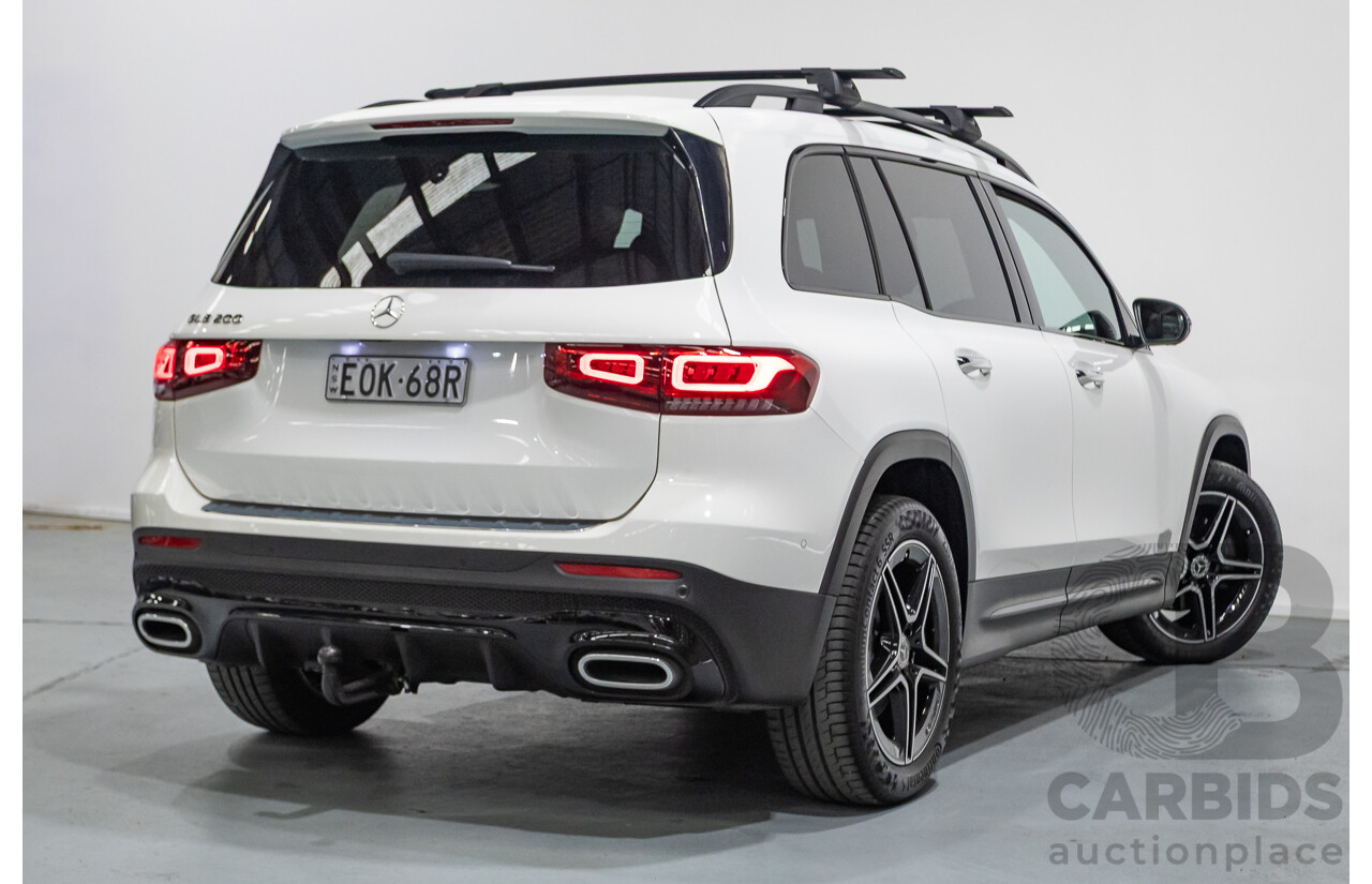7/2021 Mercedes-Benz GLB 200 AMG Pack X247 MY21.5 4d Wagon Polar White Turbo 1.3L