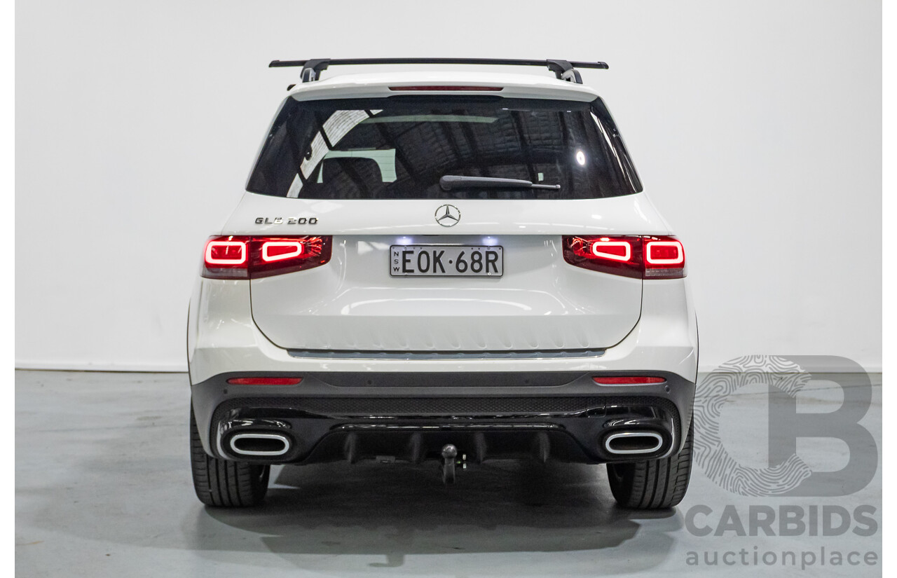 7/2021 Mercedes-Benz GLB 200 AMG Pack X247 MY21.5 4d Wagon Polar White Turbo 1.3L