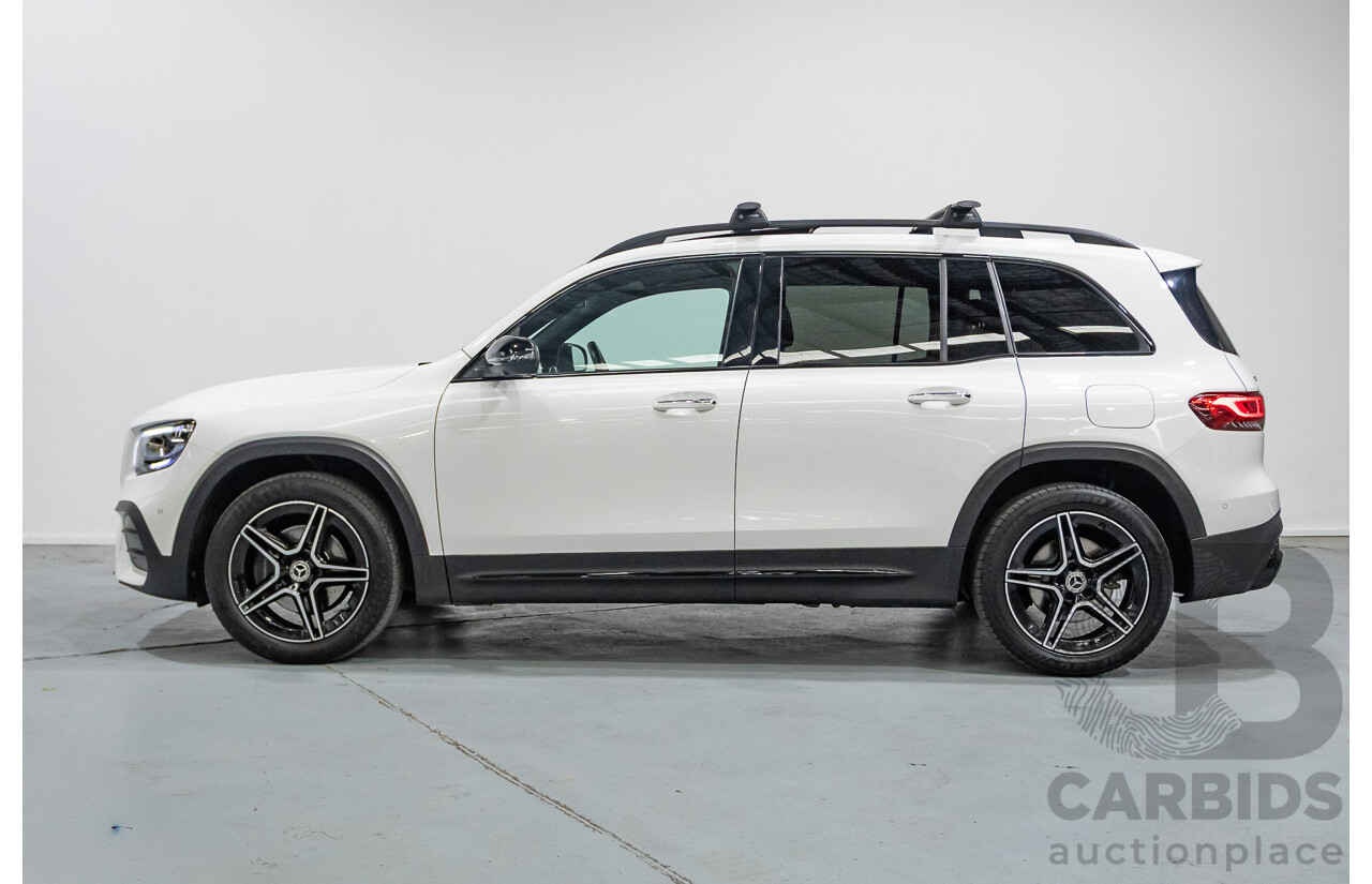 7/2021 Mercedes-Benz GLB 200 AMG Pack X247 MY21.5 4d Wagon Polar White Turbo 1.3L
