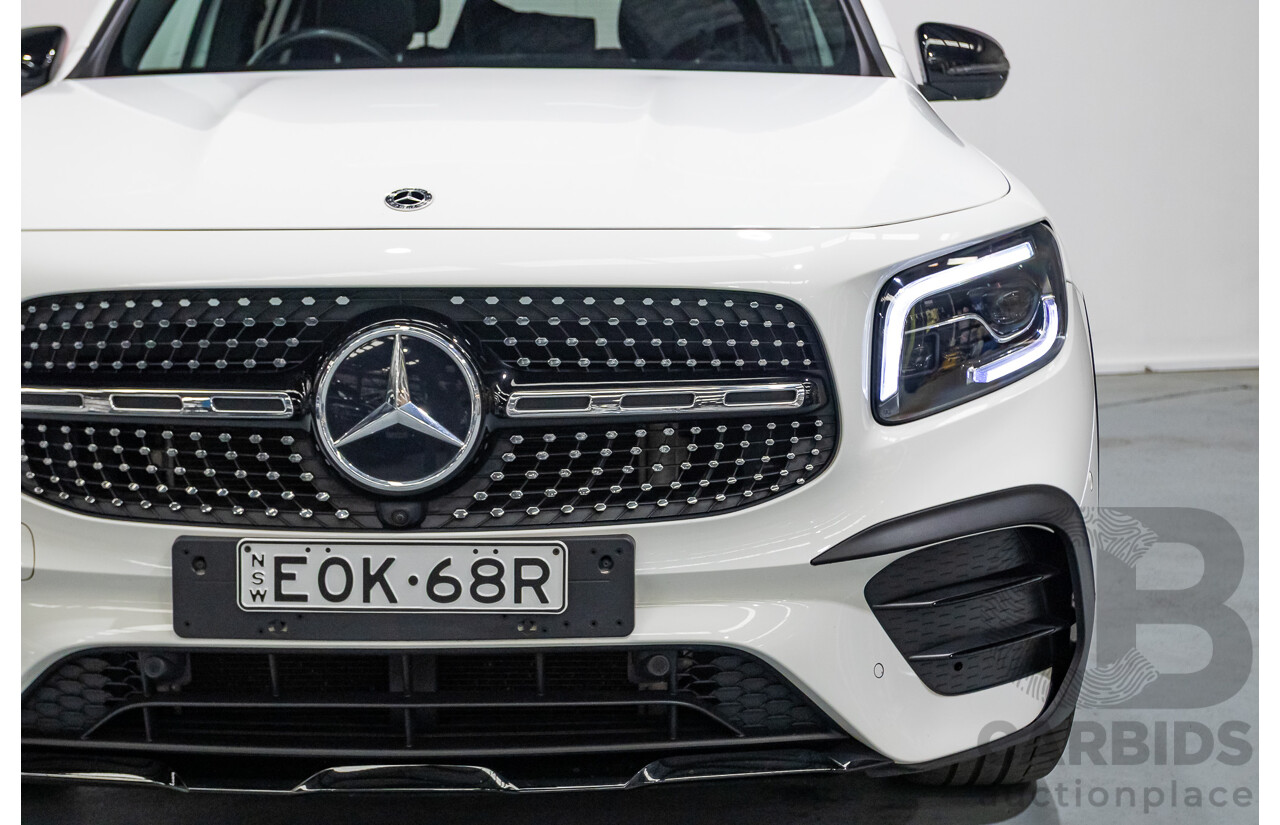 7/2021 Mercedes-Benz GLB 200 AMG Pack X247 MY21.5 4d Wagon Polar White Turbo 1.3L