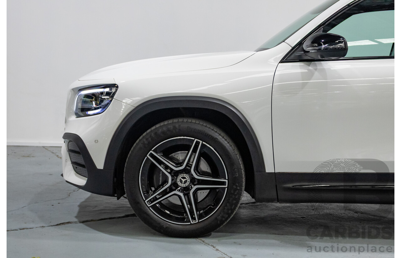 7/2021 Mercedes-Benz GLB 200 AMG Pack X247 MY21.5 4d Wagon Polar White Turbo 1.3L