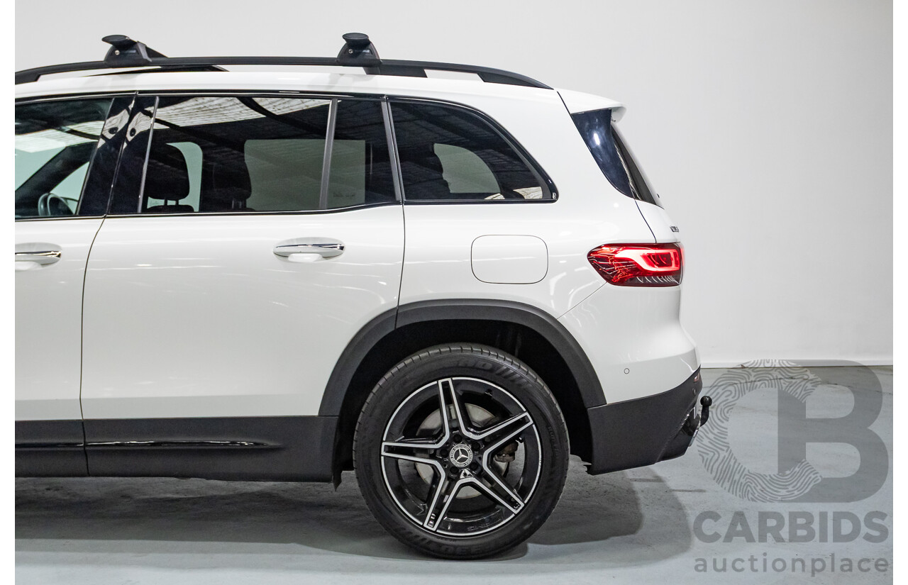 7/2021 Mercedes-Benz GLB 200 AMG Pack X247 MY21.5 4d Wagon Polar White Turbo 1.3L