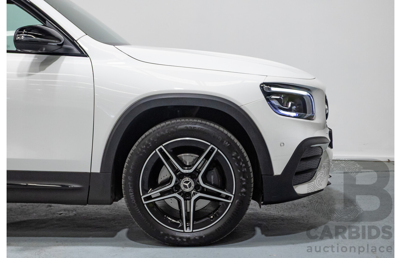 7/2021 Mercedes-Benz GLB 200 AMG Pack X247 MY21.5 4d Wagon Polar White Turbo 1.3L
