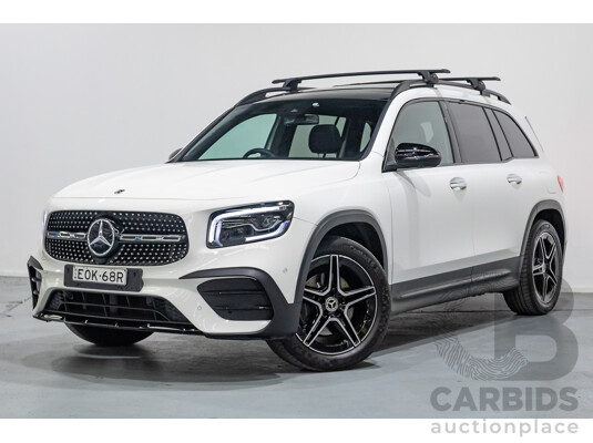7/2021 Mercedes-Benz GLB 200 AMG Pack X247 MY21.5 4d Wagon Polar White Turbo 1.3L