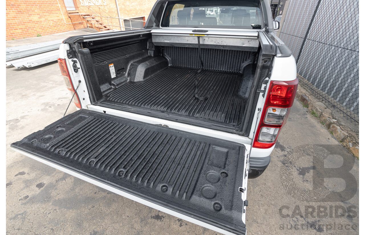 04/2018 Ford Ranger WILDTRAK 3.2 (4x4) PX MKII MY18 Dual Cab P/Up White Turbo Diesel 3.2L