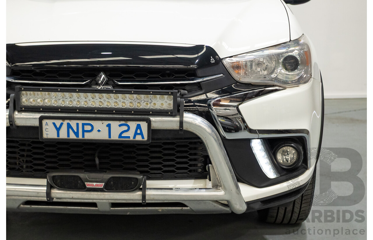 9/2018 Mitsubishi ASX ES ADAS XC MY19 4d Wagon Wicked White 2.0L