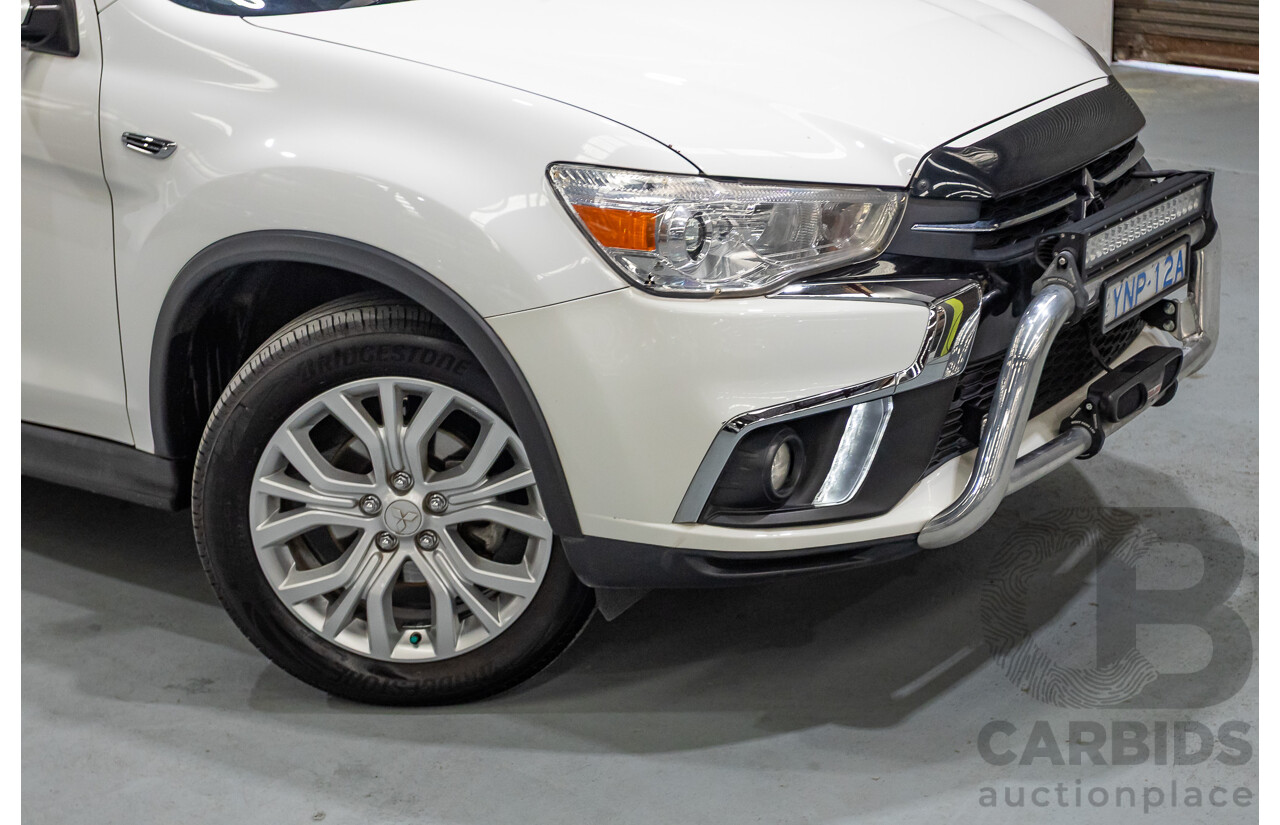 9/2018 Mitsubishi ASX ES ADAS XC MY19 4d Wagon Wicked White 2.0L