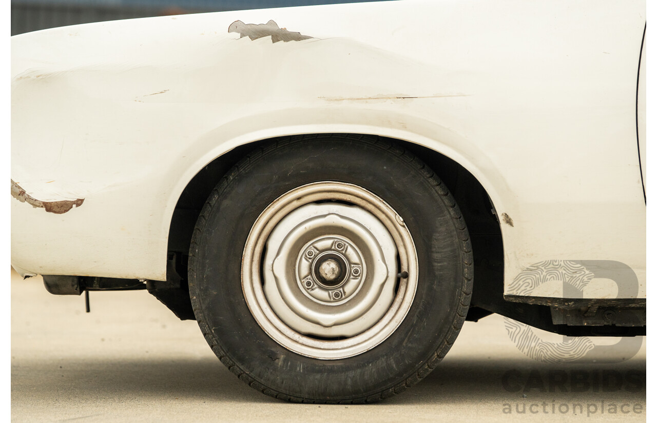 01/1972 Chrysler Valiant Charger VH 2d Coupe Alpine White 245ci 4.0L