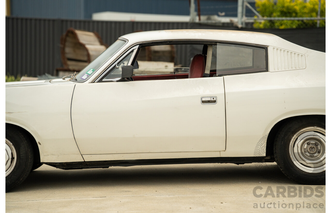 01/1972 Chrysler Valiant Charger VH 2d Coupe Alpine White 245ci 4.0L