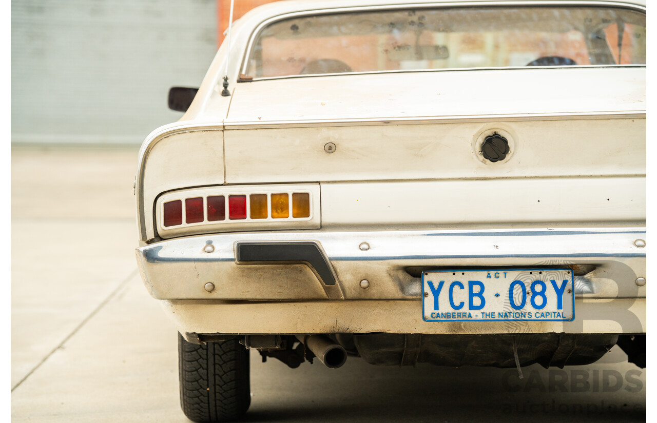 01/1972 Chrysler Valiant Charger VH 2d Coupe Alpine White 245ci 4.0L
