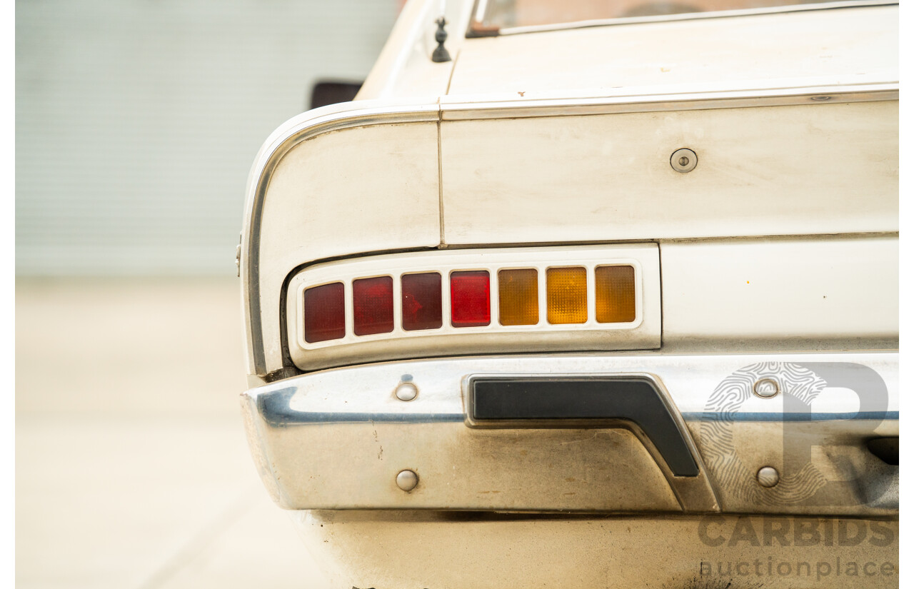 01/1972 Chrysler Valiant Charger VH 2d Coupe Alpine White 245ci 4.0L