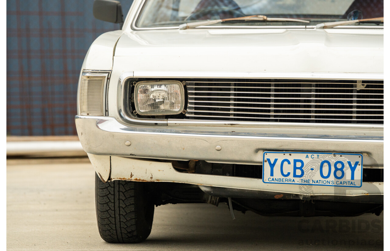 01/1972 Chrysler Valiant Charger VH 2d Coupe Alpine White 245ci 4.0L