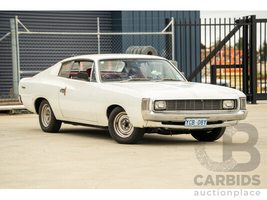 01/1972 Chrysler Valiant Charger VH 2d Coupe Alpine White 245ci 4.0L
