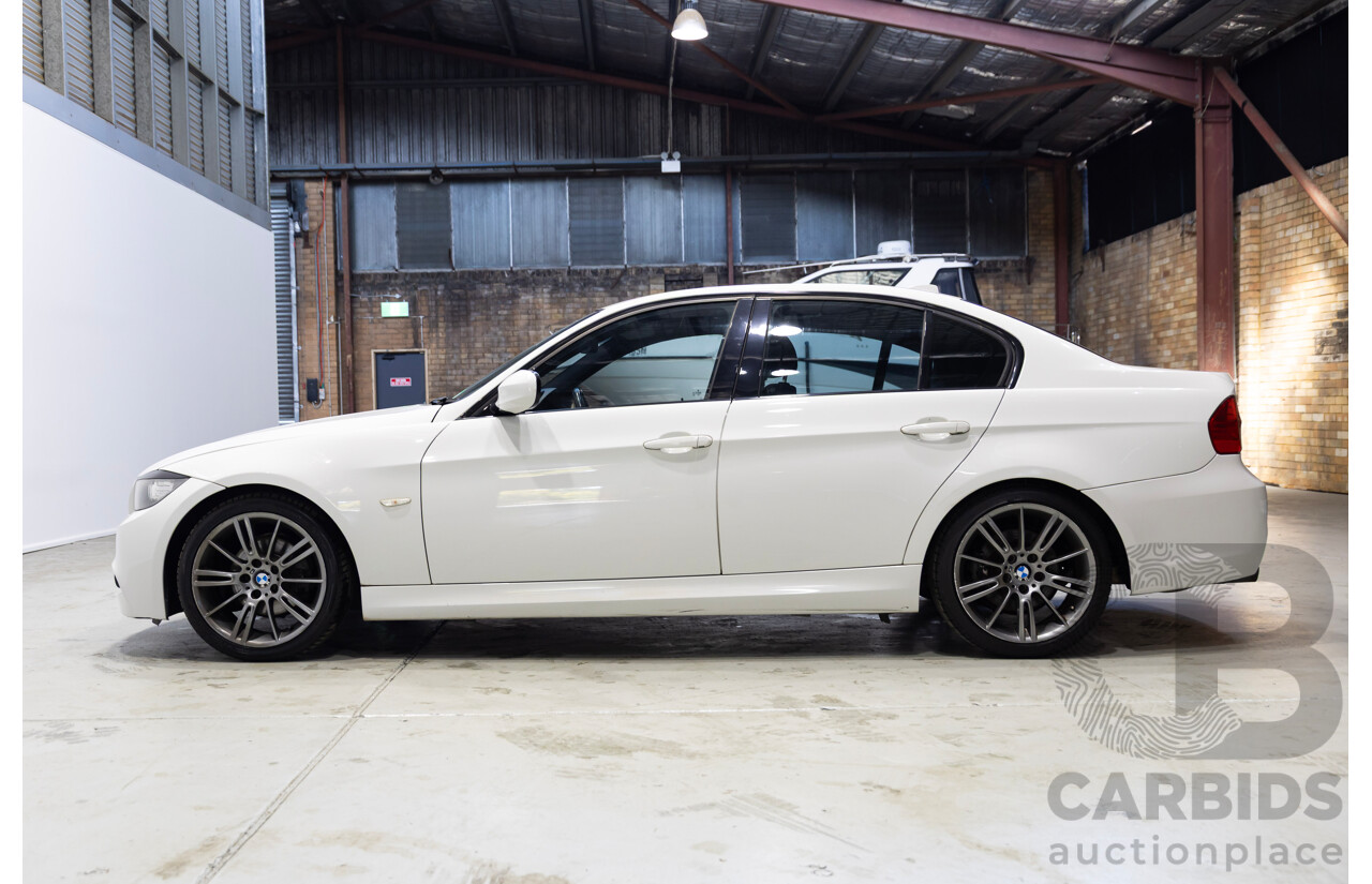 01/2011 BMW 320i Lifestyle E90 MY11 4d Sedan Alpine White 2.0L
